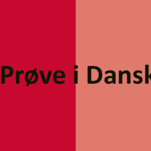Prøve i Dansk 2