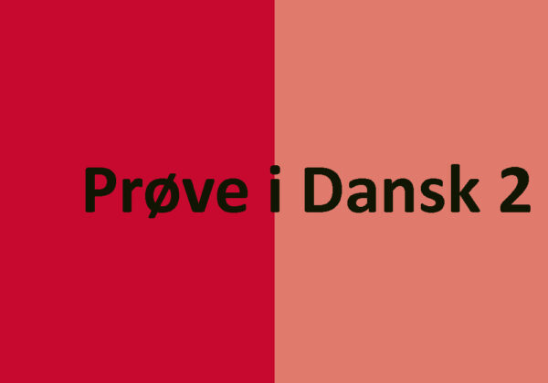 Prøve i Dansk 2